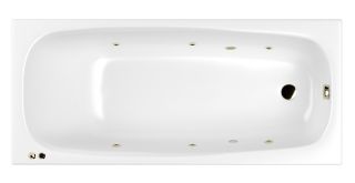 Гидромассажная ванна Whitecross Layla 0102.180080.100.SOFT.BR 180x80см Soft бронза